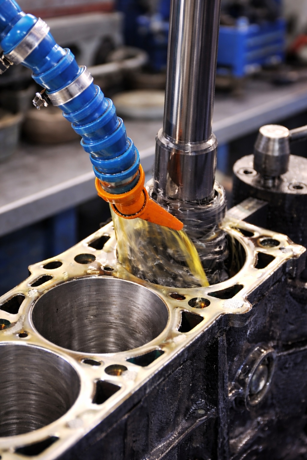 VW T5 CFCA Motorschaden Motorinstandsetzung mit Übermaßkolben bei hohem Ölverbrauch